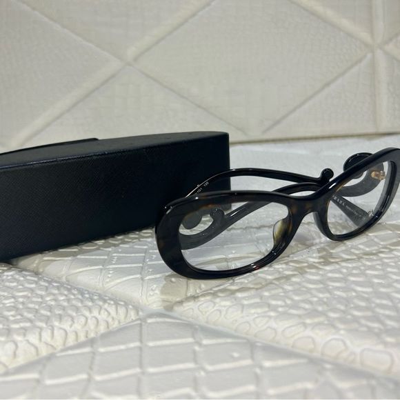 Prada Black Swirl Arm Sunglasses - Picture 8 of 12
